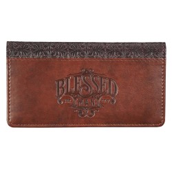 Checkbook Cover-Blessed...