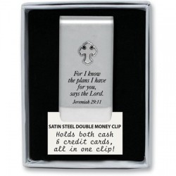 Money Clip-Cross-For I Know...