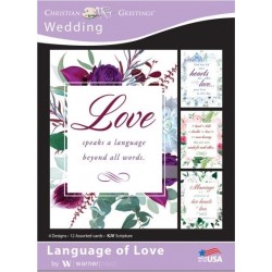Card-Boxed-Language Of Love...