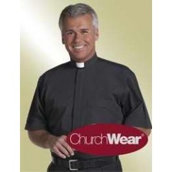Clerical Shirt-Short Sleeve...