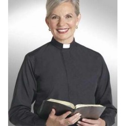 Clerical Shirt-Women-Long...