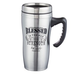 Travel Mug-Blessed w/Handle...