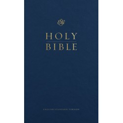 ESV Pew Bible-Blue Hardcover