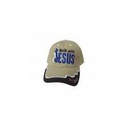 Cap-Walk With Jesus-Khaki