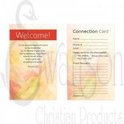Visitor Card-Welcome!...