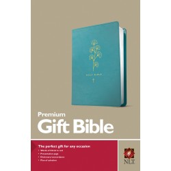 NLT Premium Gift Bible-Teal...