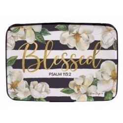 Card Holder-Blessed/Magnolias