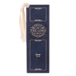 Faux Leather Bookmark Trust...