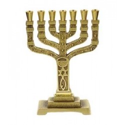 Menorah-12 Tribes-Roots (7...