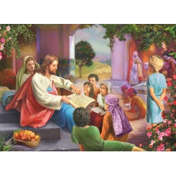 Jigsaw Puzzle-Jesus With...