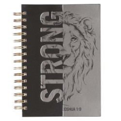 Journal-Wirebound-Be Strong...