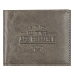 Wallet Leather With God All...