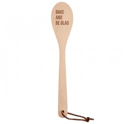Wooden Spoon w/Cover-Bake &...