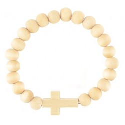 Bracelet-Wood Bead...