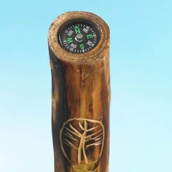 Walking Stick w/Compass &...