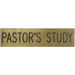 Sign-Pastor's...