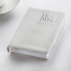 KJV Compact Bible-White...