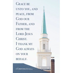 Bulletin-Grace Be Upon You...