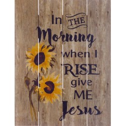 Rustic Pallet Art-Give Me...