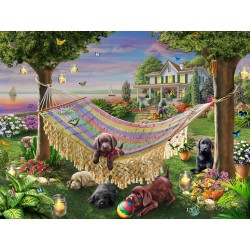 Jigsaw Puzzle-Puppies &...