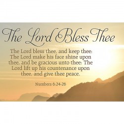 Postcard-The Lord Bless...
