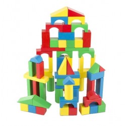 Wooden Blocks (100 Pieces)...