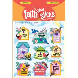 Sticker-God's Care (6...