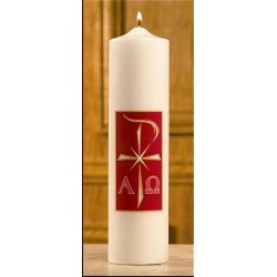 Candle-Alpha Omega Christ...