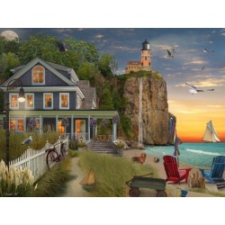 Jigsaw Puzzle-Beachside...