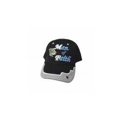 Cap-Man Of Faith-Black