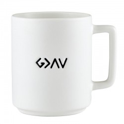 Matte Cafe Mug-God Is...