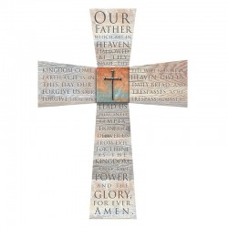 Wall Cross-Our Father...