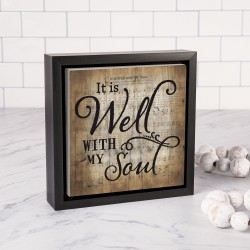 Framed Sign-It Is Well With...
