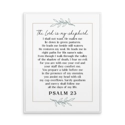 Ornate Decor-Psalm 23 (12 x...