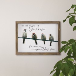 Wall Decor-His Eye Is On...