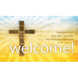 Pew Card-Welcome! (Pack Of...