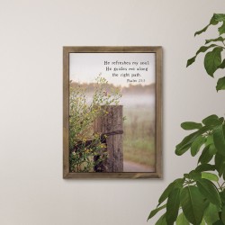 Wall Decor-He Refreshes My...