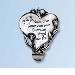 Visor Clip-Heart-Never...