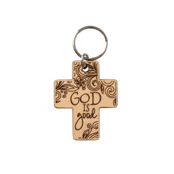 Lasered Keychain-God Is...