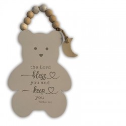 Wall Plaque-Bear/The Lord...