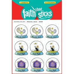 Sticker-Welcome Jesus (6...