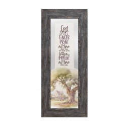 Plaque-Metalscapes-God Gave...
