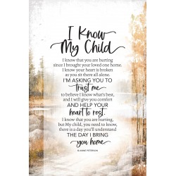 Plaque-Bereavement-I Know...