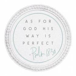 Beaded Art Round-As For God...