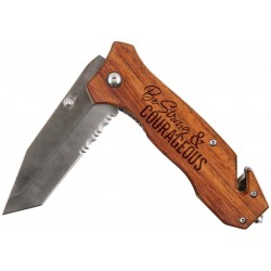 Pocket Knife-Be Strong And...