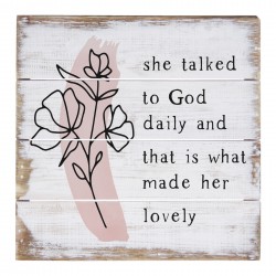 Petite Pallet-Talked To God...