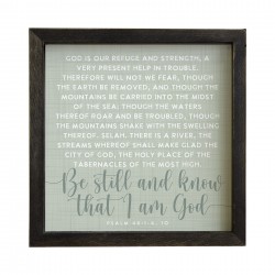 Rustic Frame-Be Still And...