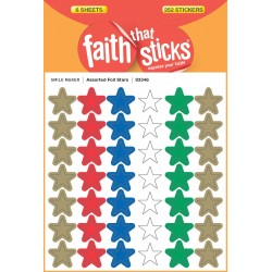 Sticker-Assorted Foil Stars...