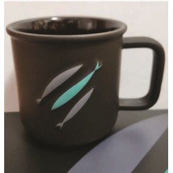 Mug-Three Fish-Black