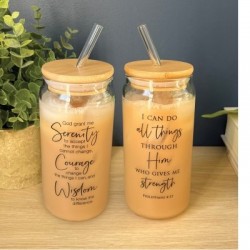 Glass Sipper-Serenity (24 Oz)